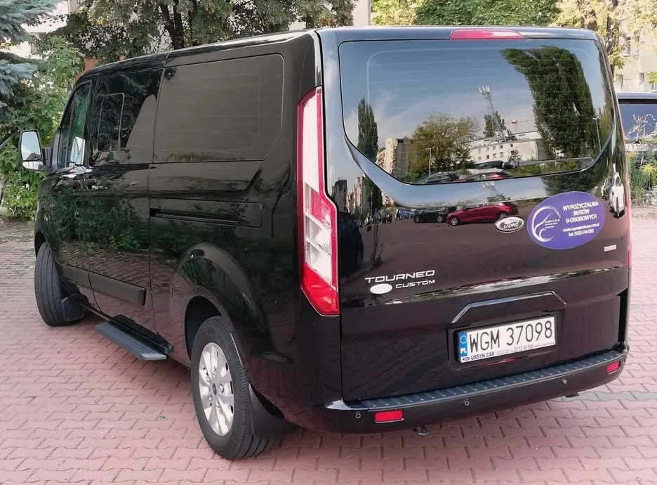 ford tourneo custom klasy VIP, tył