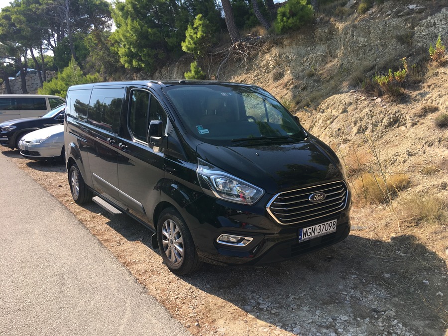 ford tourneo custom klasy VIP, przód